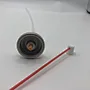 Valve for carburetor cleaner aerosol canister mechanism assembly